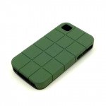 Wholesale iPhone 4S 4 Turtle Shell Hybrid Case (Green Black)